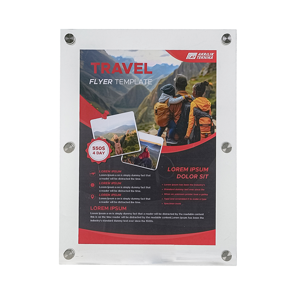 FRAME AKRILIK DINDING (A1)