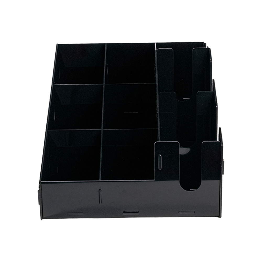 RAK DISPLAY MINUMAN SACHET + COFFEE CUP