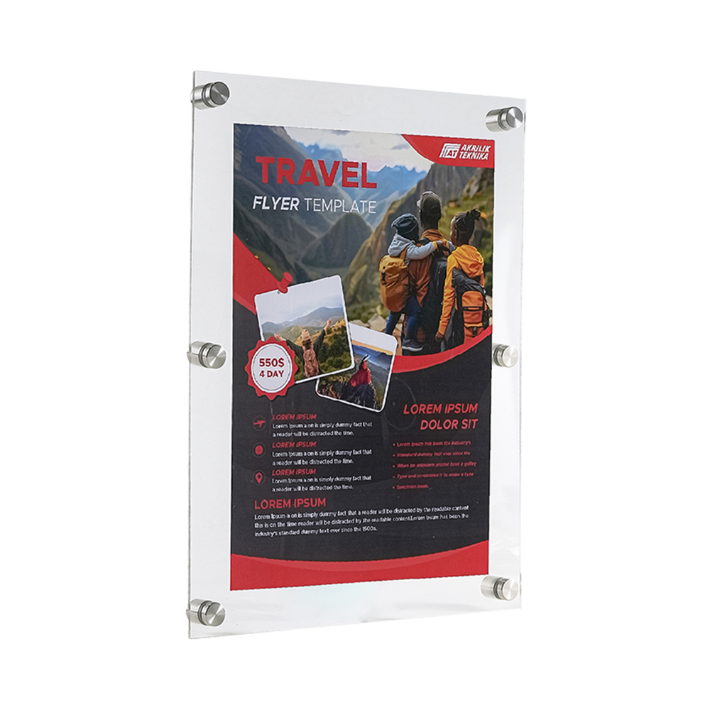 FRAME AKRILIK DINDING (A1)