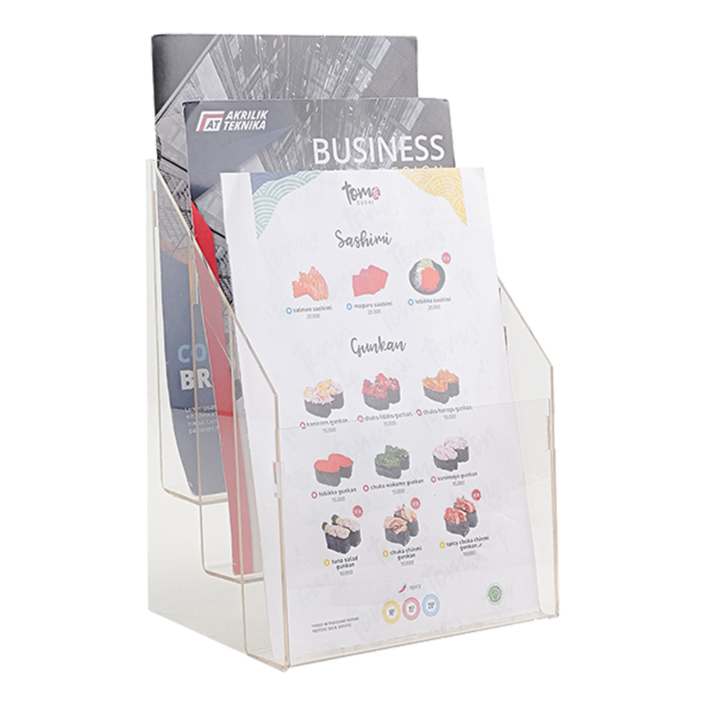 RAK BROSUR A5 3 SUSUN