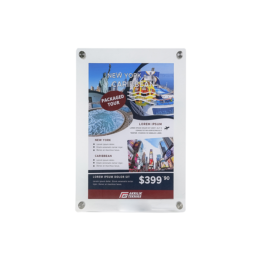 FRAME AKRILIK DINDING (F4)